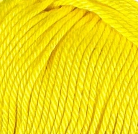 L’eccellenza Baumwolle merzerisierte 100% Sonnengelb 2050